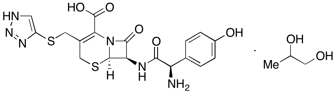 Cefatrizine 1,2-propanediol - Chemical structure and product image