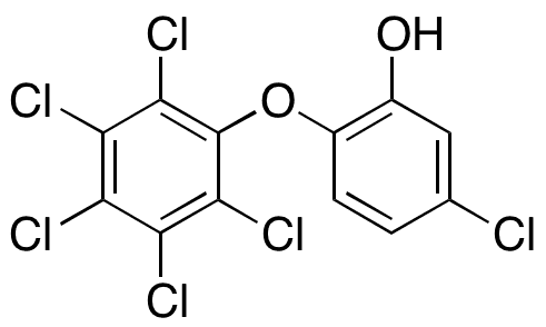 5-Chloro-2-(pentachlorophenoxy)phenol - Chemical structure and product image