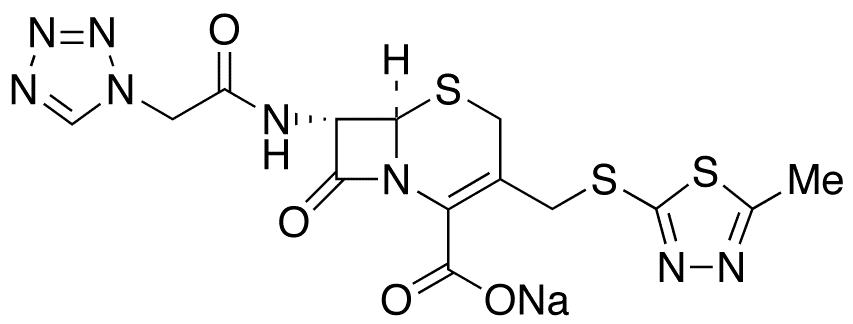 7-epi-Cefazolin Sodium Salt - Chemical structure and product image