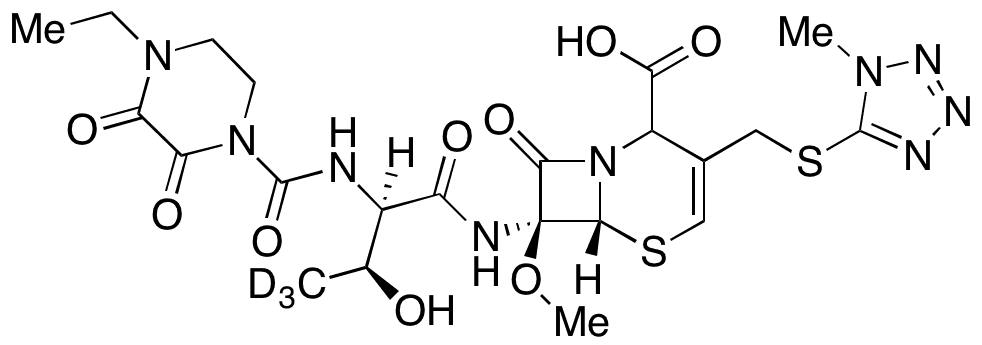 Delta 2-Cefbuperazone-d3 - Chemical structure and product image