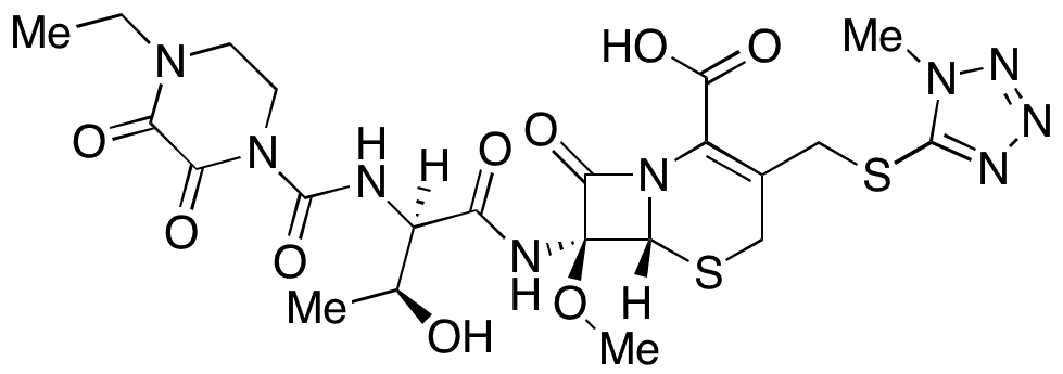 Cefbuperazone - Chemical structure and product image
