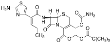 Cefcapene Pivoxil - Chemical structure and product image