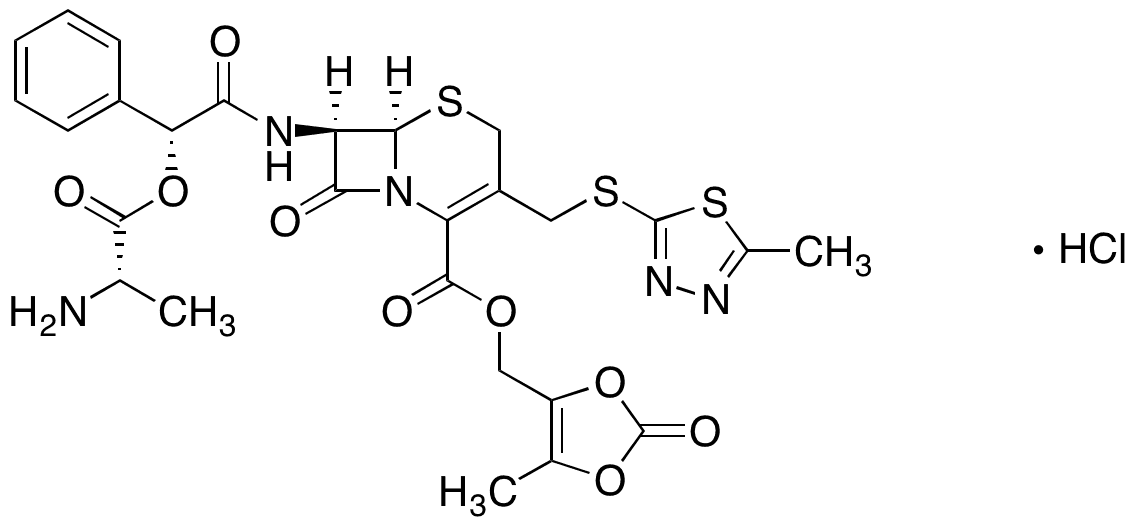 Cefcanel Daloxate Hydrochloride - Chemical structure and product image
