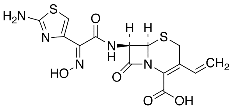 (E)-Cefdinir - Chemical structure and product image