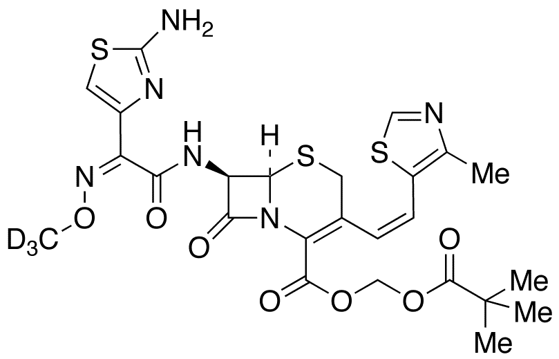 Cefditoren Pivoxil-d3 - Chemical structure and product image