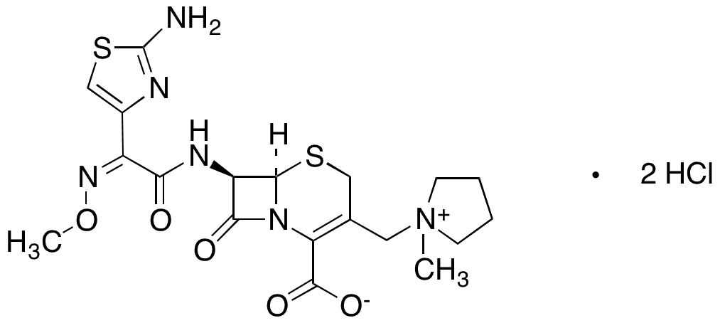 Cefepime Dihydrochloride - Chemical structure and product image