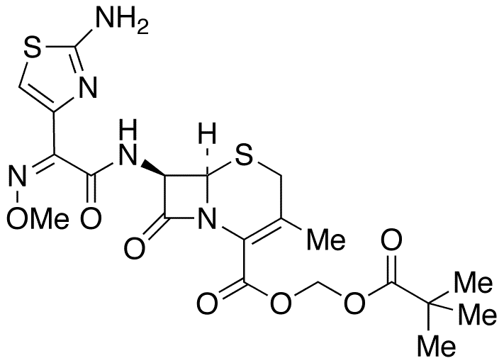 Cefetamet Pivoxil - Chemical structure and product image