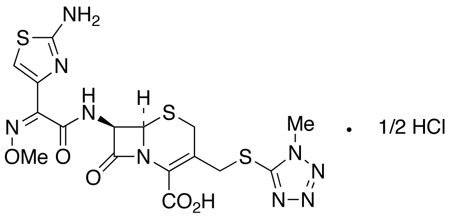 Cefmenoxime Hydrochloride - Chemical structure and product image