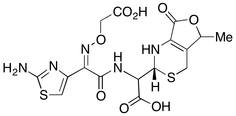 Cefixime EP Impurity A (Technical Grade)(Mixture of Diastereomers) - Chemical structure and product image