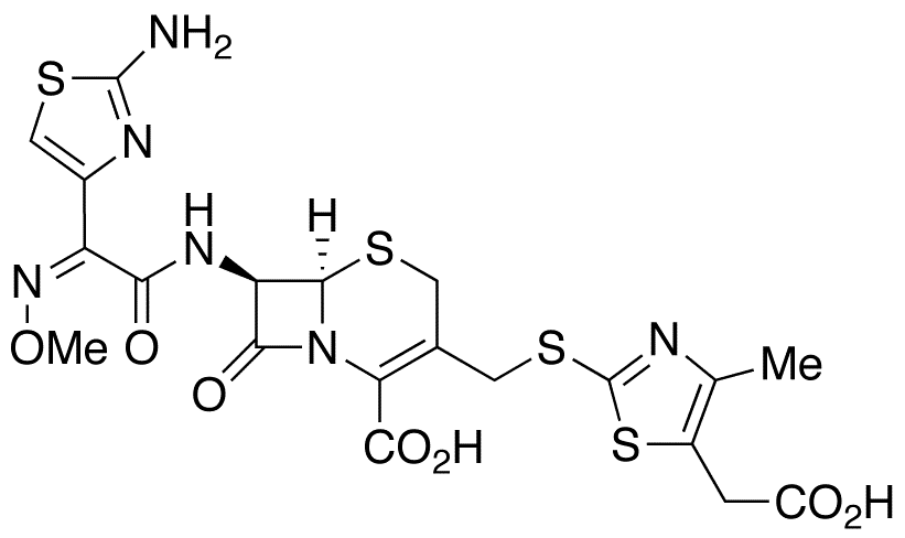 Cefodizime - Chemical structure and product image