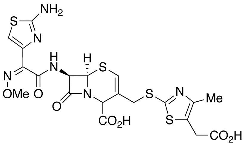 Delta-2-Cefodizime (2:1 C242885 to C242865) - Chemical structure and product image
