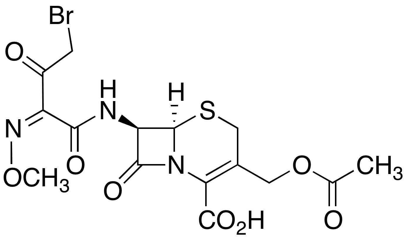 Cefotaxime Bromoacetyl Analogue - Chemical structure and product image