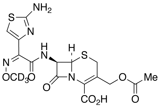 Cefotaxime-d3 - Chemical structure and product image