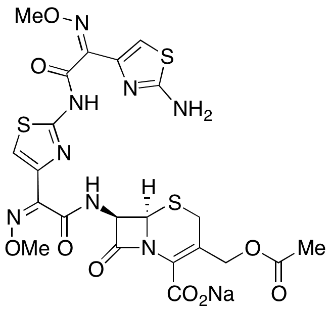 Cefotaxime Sodium Impurity G - Chemical structure and product image
