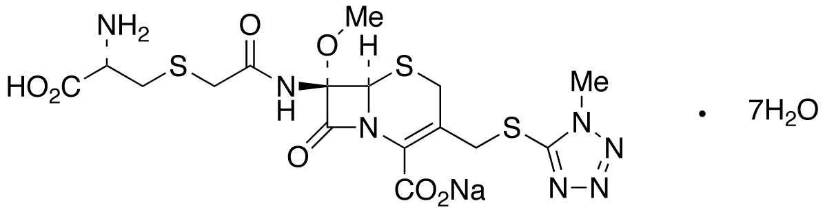 Cefminox Sodium Heptahydrate - Chemical structure and product image