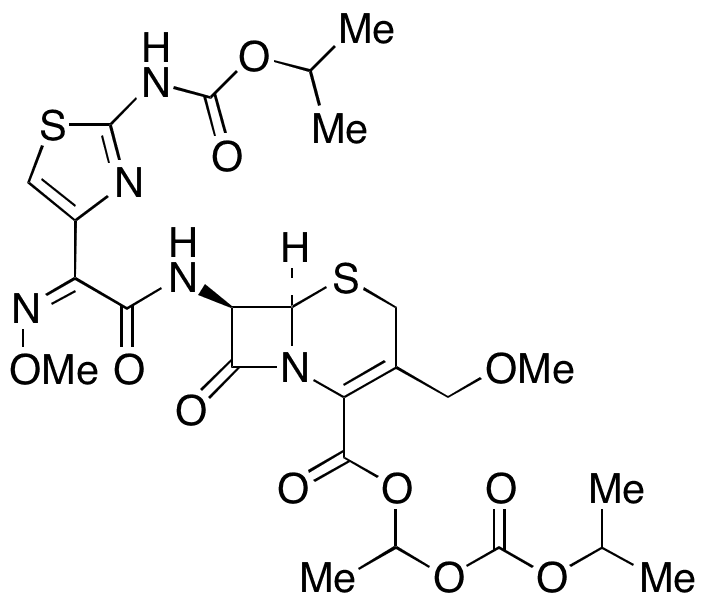 Cefpodoxime Proxetil Isopropylcarbamate - Chemical structure and product image