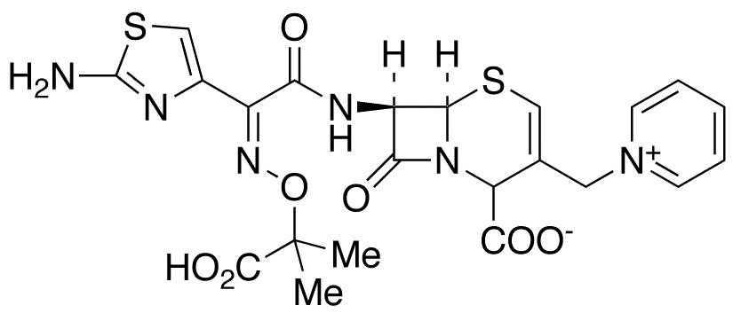 Delta 2-Ceftazidime (>80%) - Chemical structure and product image