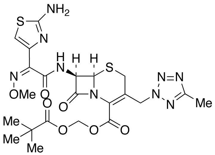 Cefteram Pivoxil - Chemical structure and product image
