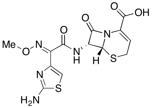 Ceftizoxime - Chemical structure and product image