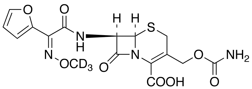 Cefuroxime-d3 - Chemical structure and product image