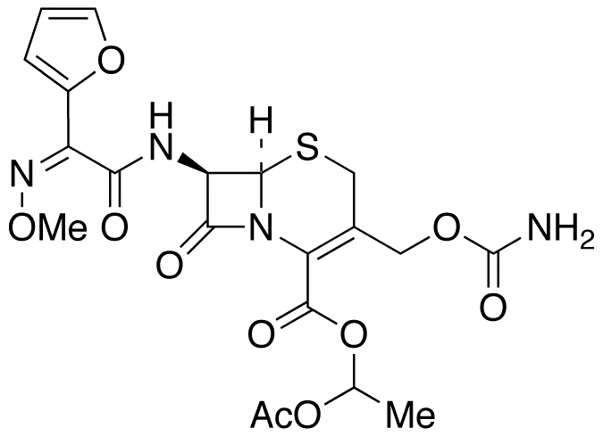 Cefuroxime Axetil - Chemical structure and product image