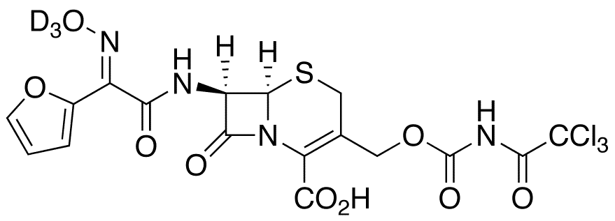 Cefuroxime Axetil Impurity C-d3 - Chemical structure and product image