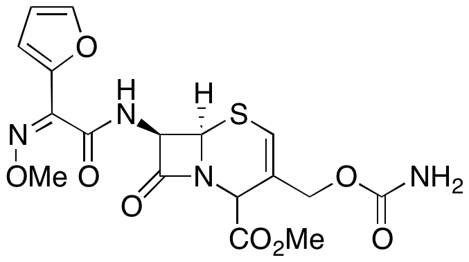 Delta2-Cefuroxime Methyl Ester - Chemical structure and product image