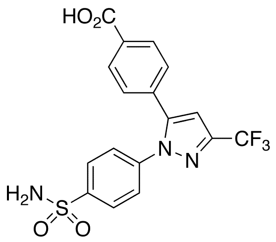 Celecoxib Carboxylic Acid - Chemical structure and product image
