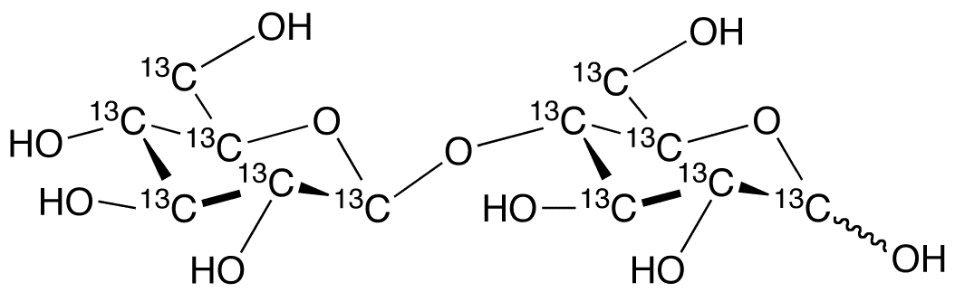 D-Cellobiose-13C12 - Chemical structure and product image