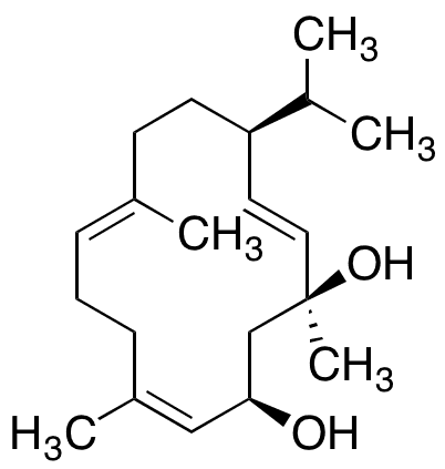 Alpha-Cembrenediol - Chemical structure and product image