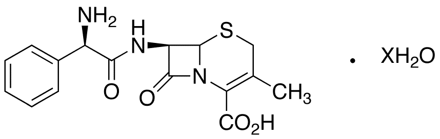 Cephalexin Hydrate - Chemical structure and product image