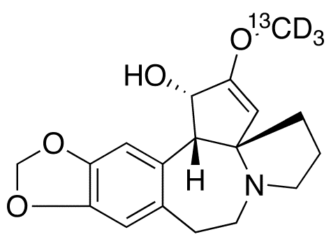 Cephalotaxine-13C,d3 - Chemical structure and product image
