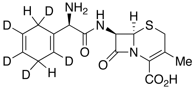 Cephradine-d5 - Chemical structure and product image