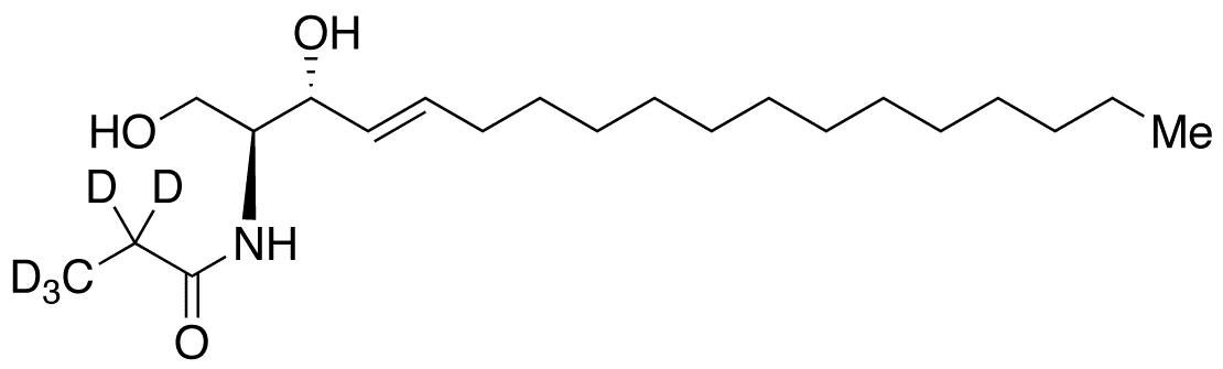 C3 Ceramide-d5 - Chemical structure and product image