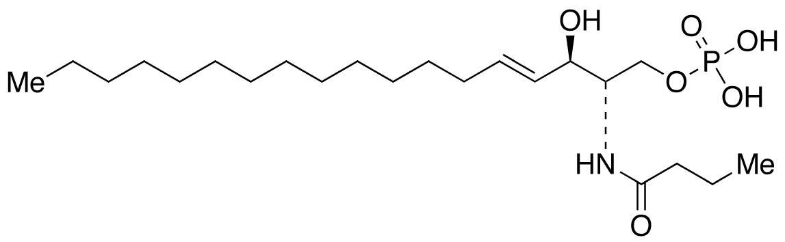 C4 Ceramide-1-phosphate - Chemical structure and product image