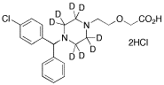 Cetirizine-d8 Dihydrochloride - Chemical structure and product image