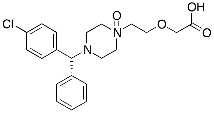 (R)-Cetirizine N-Oxide - Chemical structure and product image