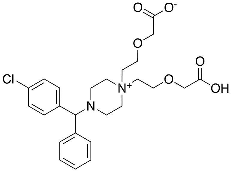 Cetirizine N-(2-Ethoxyacetate) - Chemical structure and product image