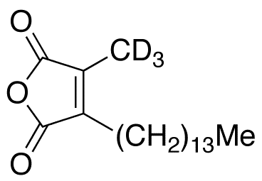 Chaetomellic Acid A Anhydride-d3 - Chemical structure and product image
