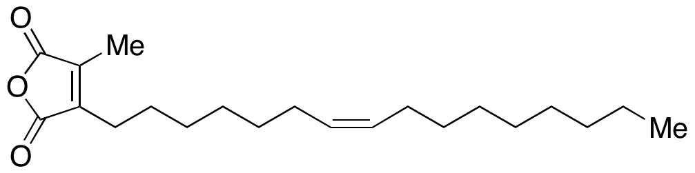 Chaetomellic Acid B Anhydride - Chemical structure and product image