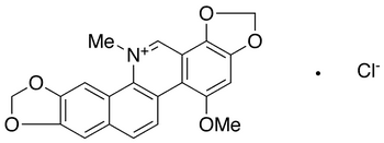 Chelirubine Chloride - Chemical structure and product image