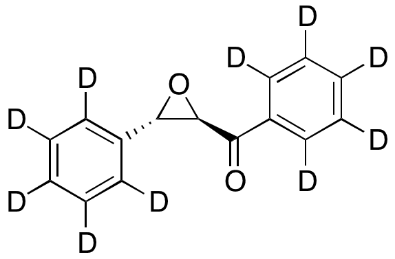 rel-trans-Chalcone Oxide-d10 - Chemical structure and product image