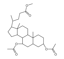 Chenodeoxycholic acid diacetate methyl ester - Chemical structure and product image