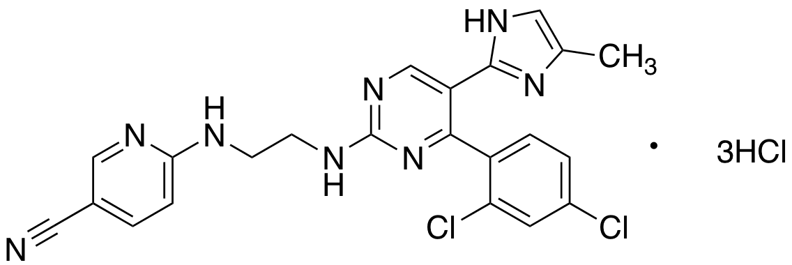 CHIR 99021 Trihydrochloride - Chemical structure and product image