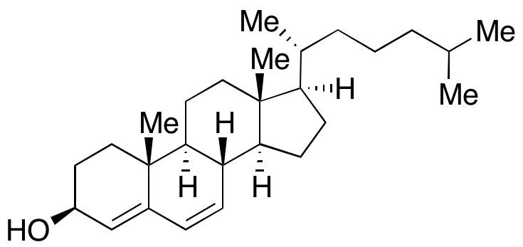 (3 Beta)-Cholesta-4,6-dien-3-ol - Chemical structure and product image