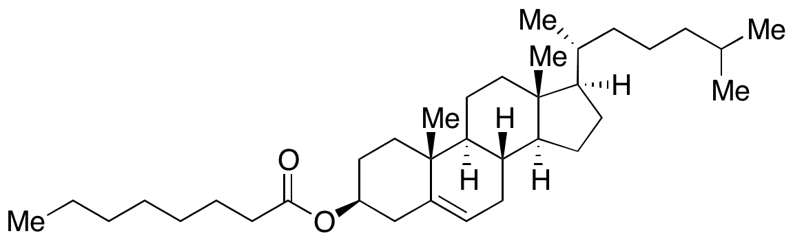 Cholesterol Caprylate - Chemical structure and product image