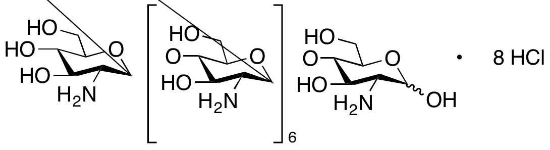 Chitooctaose Hydrochloride - Chemical structure and product image
