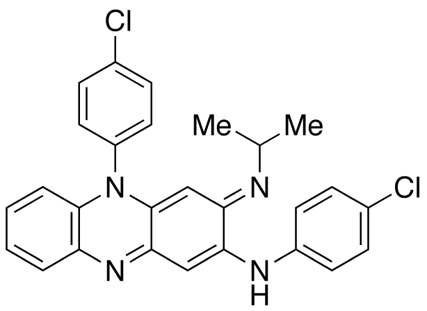 Clofazimine - Chemical structure and product image