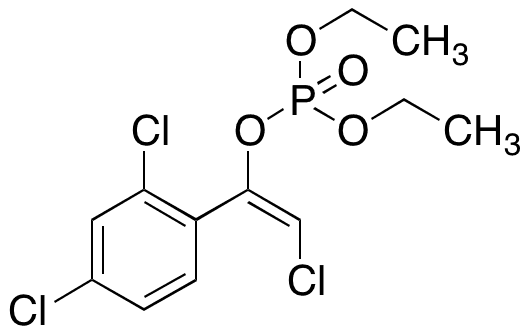 Chlorfenvinphos (Z/E ~ 1/2) (E Major) - Chemical structure and product image