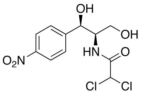 Chloramphenicol - Chemical structure and product image